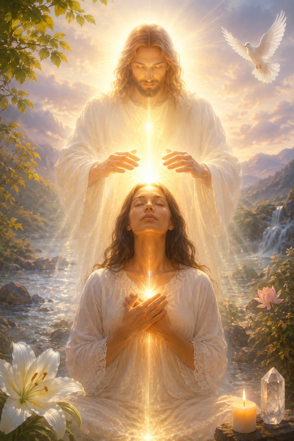 A Cura Espiritual: Como o Amor e a Luz Restauram o Equilíbrio da Alma